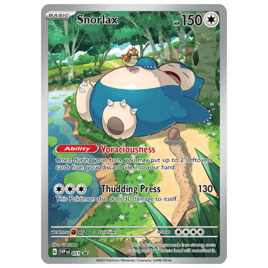 Snorlax - 051 Sealed Promo